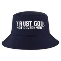 Trust God Not Government Cool Comfort Performance Bucket Hat