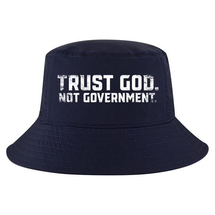Trust God Not Government Cool Comfort Performance Bucket Hat