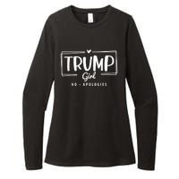 Trump Girl No Apologies Election 2024 Womens CVC Long Sleeve Shirt