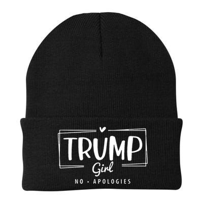Trump Girl No Apologies Election 2024 Beanie