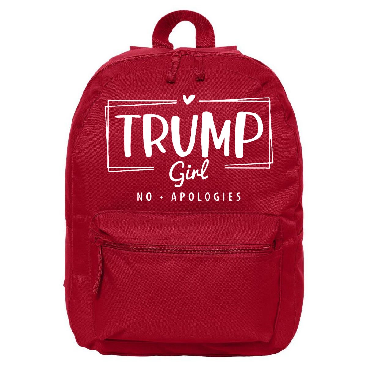 Trump Girl No Apologies Election 2024 16 in Basic Backpack