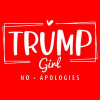 Trump Girl No Apologies Election 2024 16 in Basic Backpack