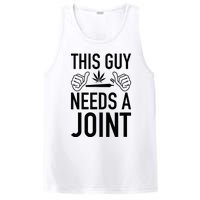 This Guy Needs A Joint Marijuana T For Weed Smokers PosiCharge Competitor Tank