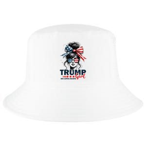 Trump Girl No Apologies Messy Bun Sunglasses Trump 2024 Cool Comfort Performance Bucket Hat