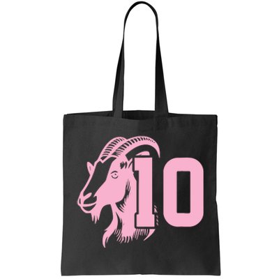 The Goat Number Ten Tote Bag