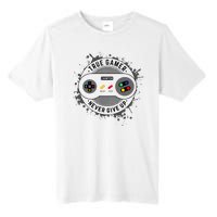 True Gamer Never Give Up Tall Fusion ChromaSoft Performance T-Shirt