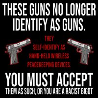 These Guns No Longer Identify As Guns Button