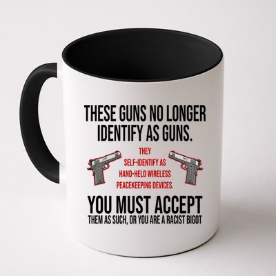 These Guns No Longer Identify As Guns Mug