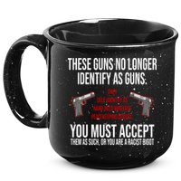 These Guns No Longer Identify As Guns 15oz Campfire Ceramic Mug