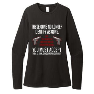 These Guns No Longer Identify As Guns Womens CVC Long Sleeve Shirt