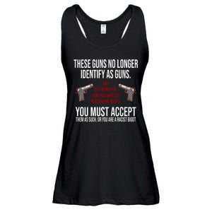 These Guns No Longer Identify As Guns Ladies Essential Flowy Tank