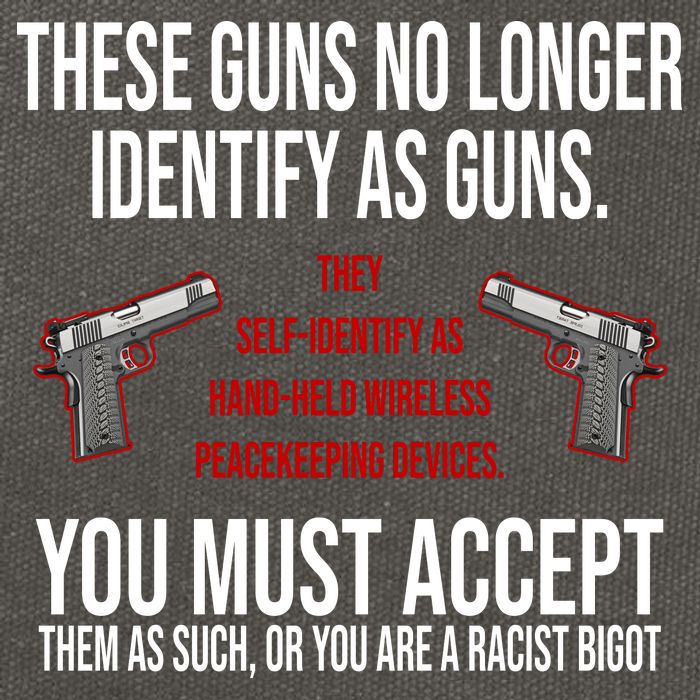 These Guns No Longer Identify As Guns Cotton Canvas Backpack