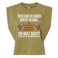 These Guns No Longer Identify As Guns Garment-Dyed Women's Muscle Tee