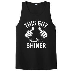 This Guy Needs A Shiner Funny Alcohol Bar Crawl PosiCharge Competitor Tank