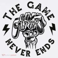 The Game Never Ends Gift 11oz C Handle Ceramic Mug