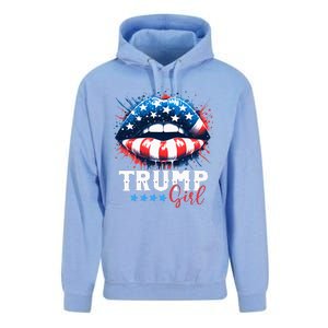 Trump Girl No Apologies Patriotic American Unisex Surf Hoodie