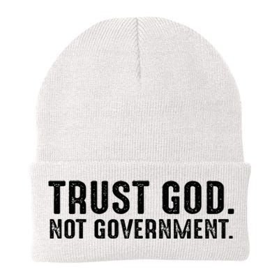 Trust God Not Government Knit Cap Winter Beanie