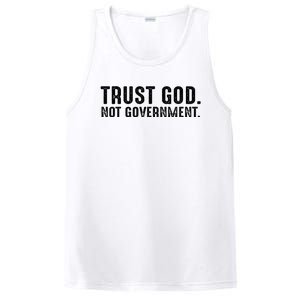 Trust God Not Government PosiCharge Competitor Tank