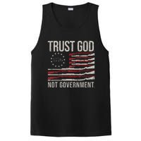 Trust God Not Government Antigovernment Political PosiCharge Competitor Tank