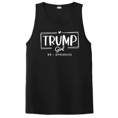 Trump Girl No Apologies Election 2024 PosiCharge Competitor Tank