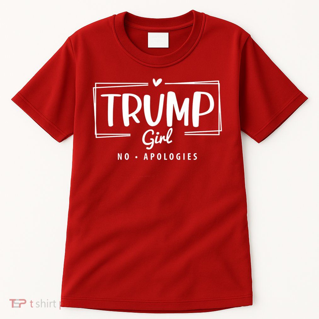 Trump Girl No Apologies Election 2024 Tall T-Shirt
