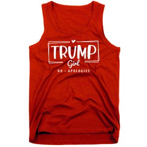 Trump Girl No Apologies Election 2024 Tank Top