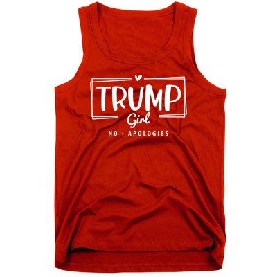 Trump Girl No Apologies Election 2024 Tank Top