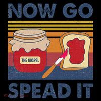 The Gospel Now Go Spread It Retro 16 in Basic Backpack
