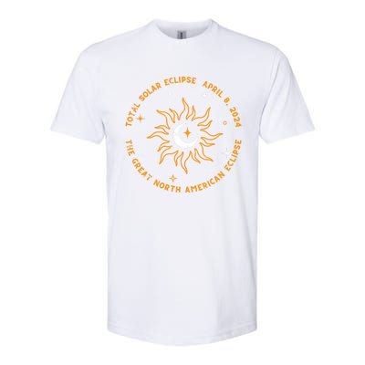 The Great North American Total Solar Eclipse April 8 2024 Softstyle® CVC T-Shirt