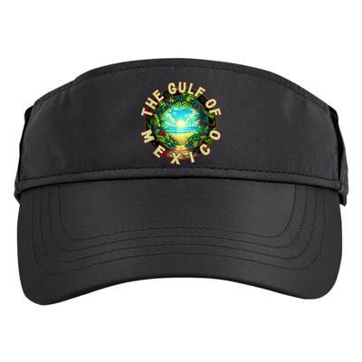 The Gulf Of Mexico Beach Adult Drive Performance Visor