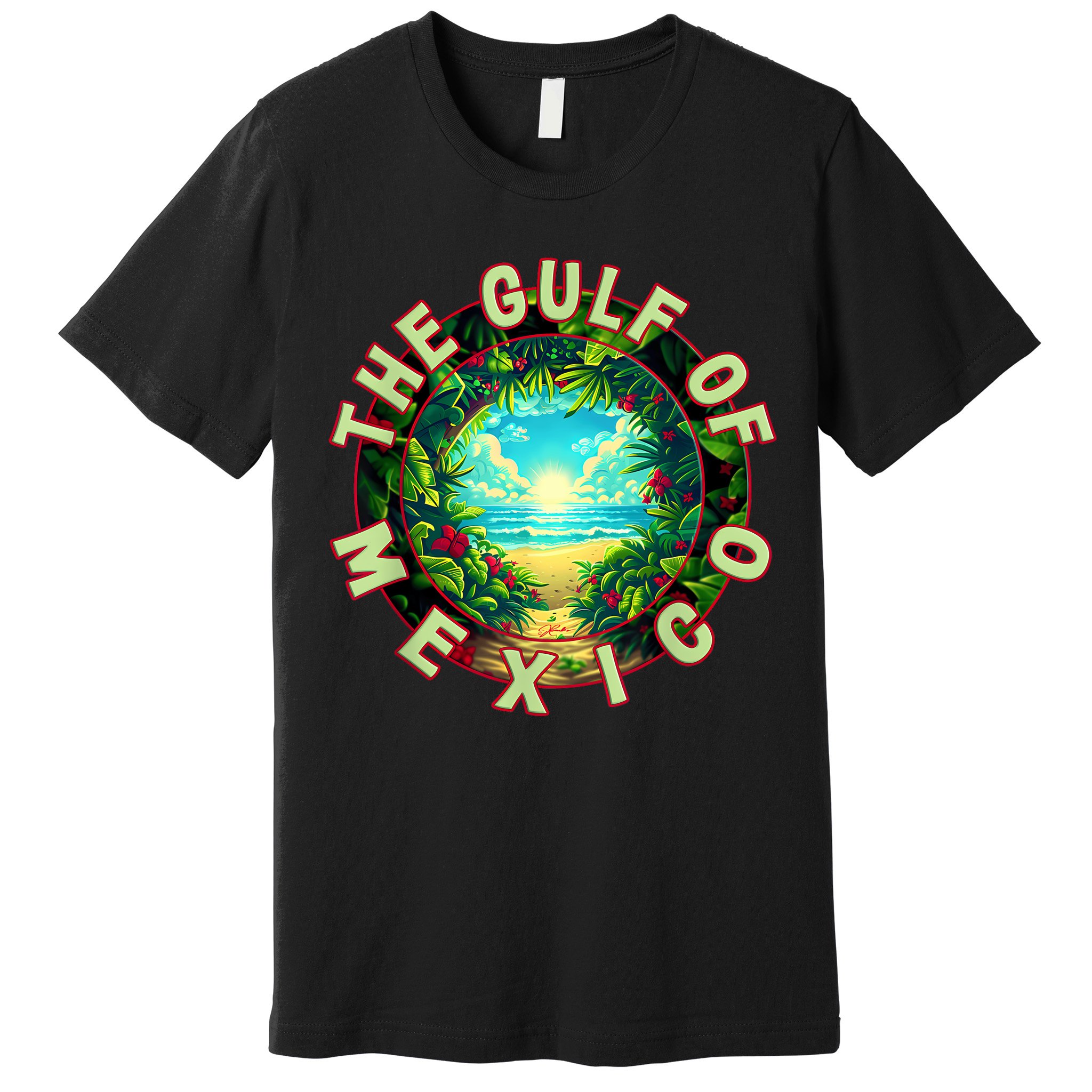 The Gulf Of Mexico Beach Premium T-Shirt