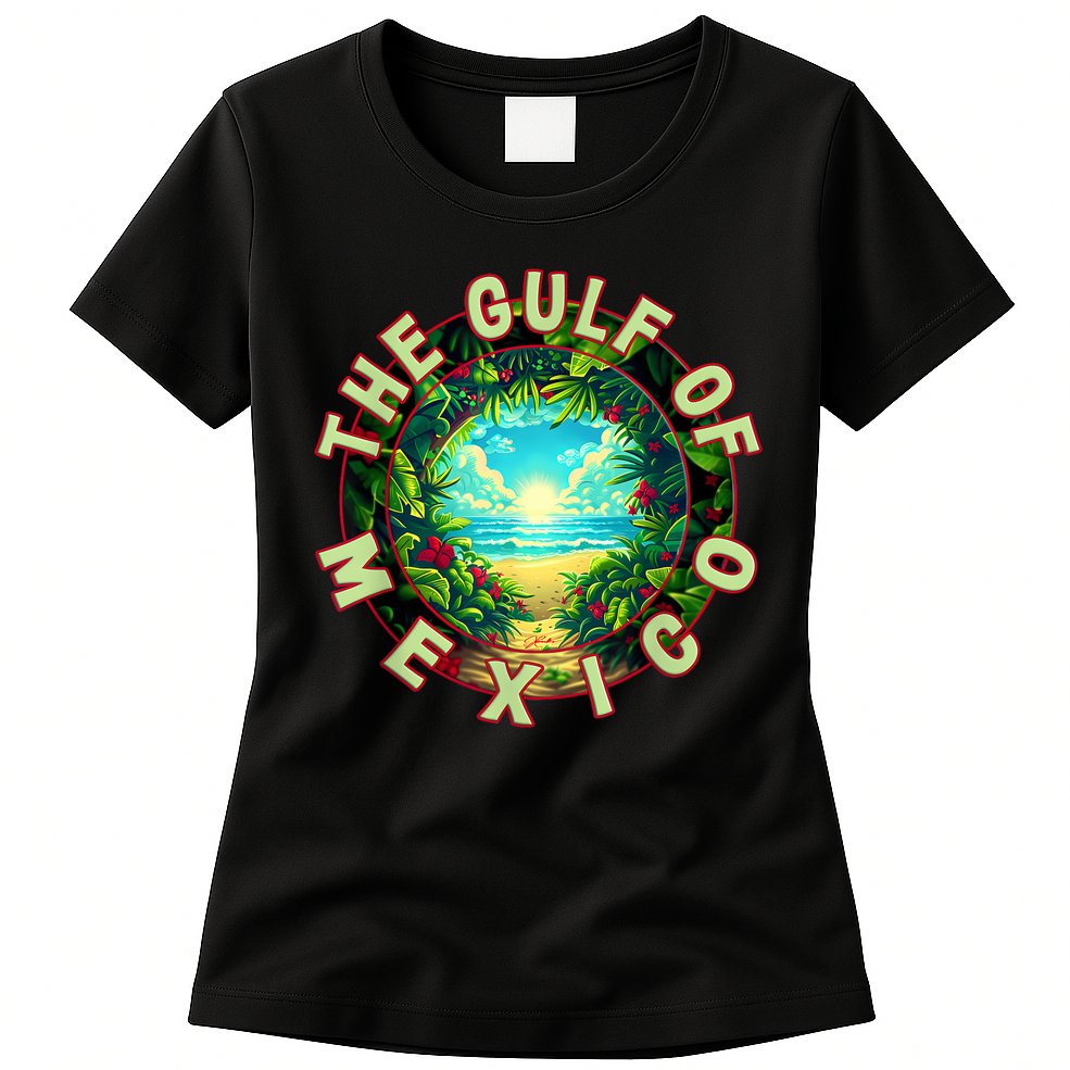 The Gulf Of Mexico Beach Womens T-Shirt