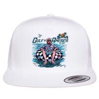 Trump Gulf Of Us America Est 2025 Flatbill Hat