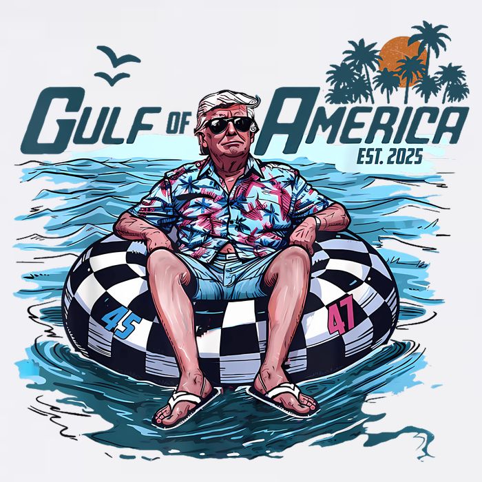 Trump Gulf Of Us America Est 2025 Flatbill Hat