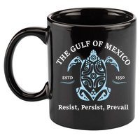 The Gulf Of Mexico Resist Persist Prevail 11oz C Handle Ceramic Mug
