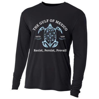The Gulf Of Mexico Resist Persist Prevail Cooling Performance Long Sleeve Crew