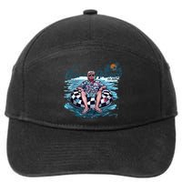 Trump Gulf Of Us America Est 2025 7-Panel Snapback Hat