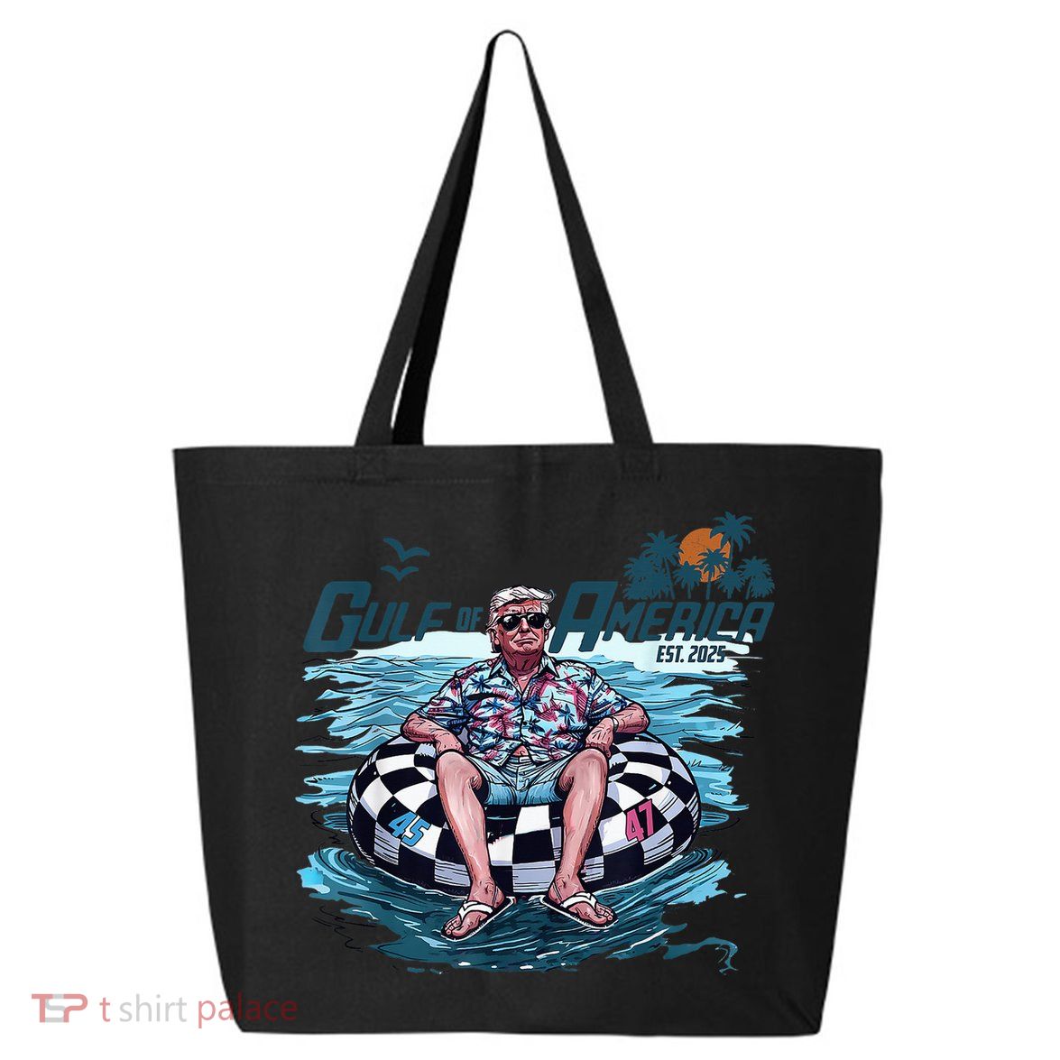 Trump Gulf Of Us America Est 2025 25L Jumbo Tote