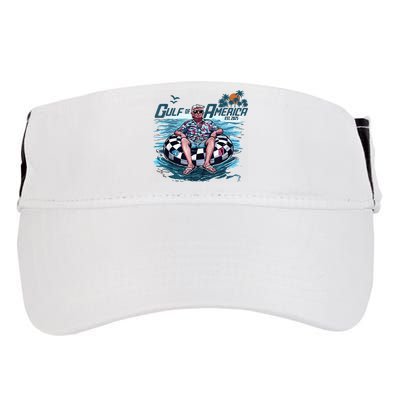 Trump Gulf Of Us America Est 2025 Adult Drive Performance Visor