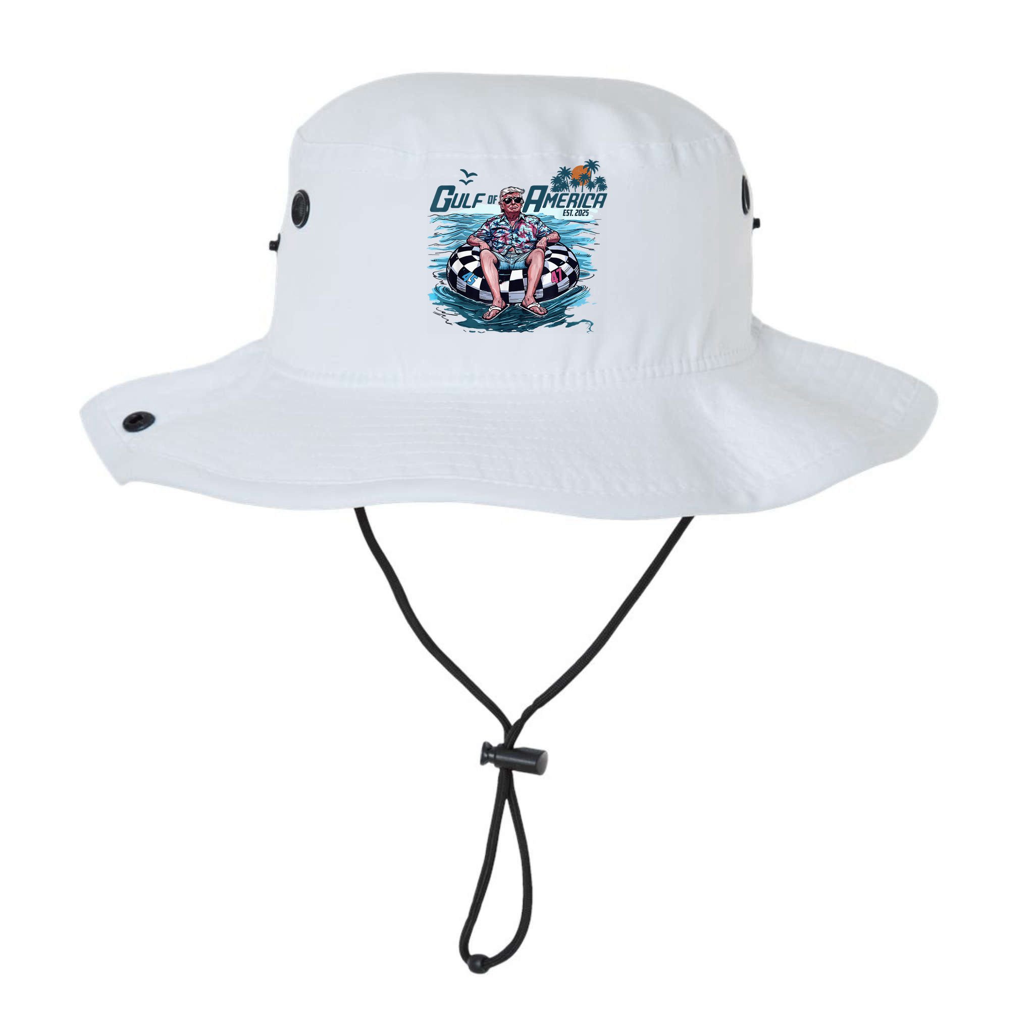 Trump Gulf Of Us America Est 2025 Bucket Hat