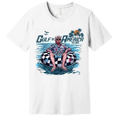 Trump Gulf Of Us America Est 2025 Premium T-Shirt