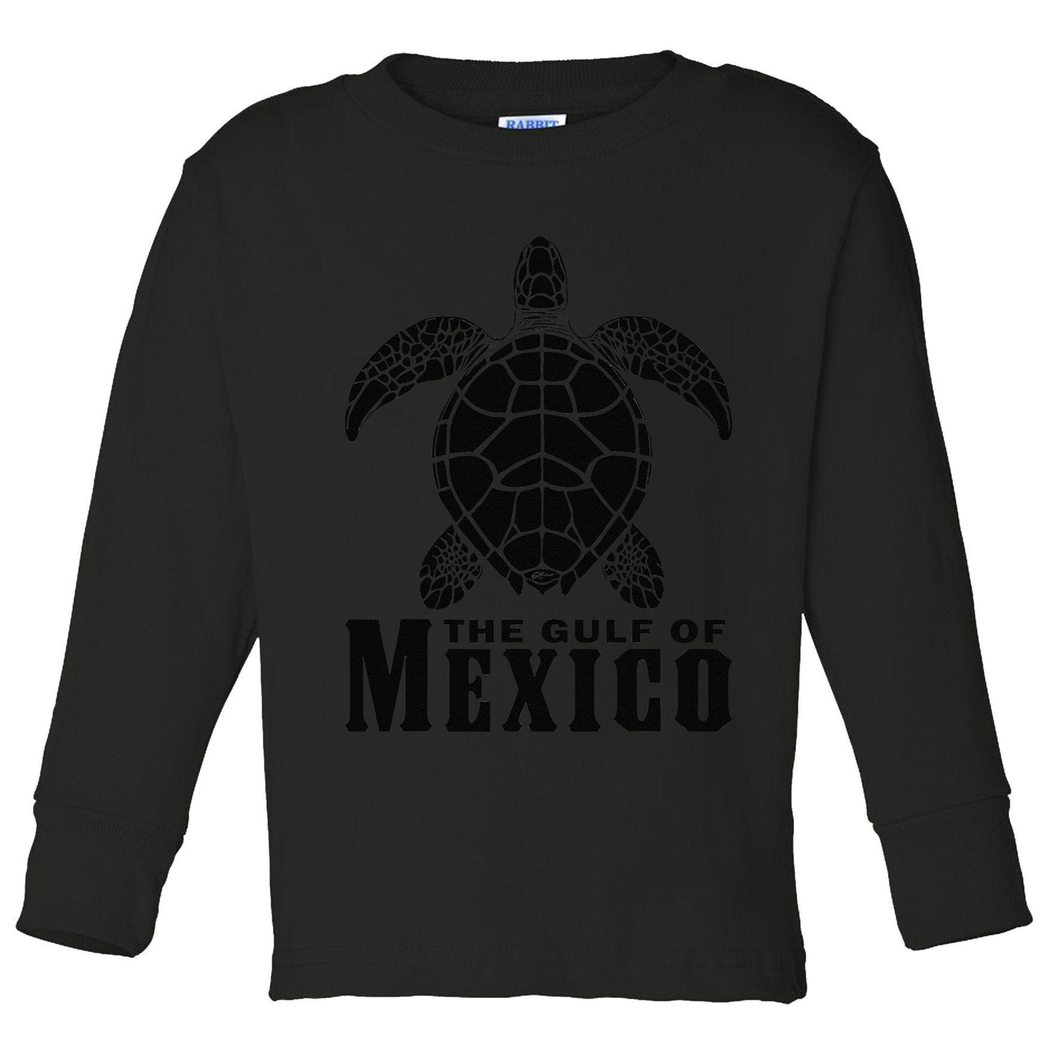 The Gulf Of Mexico Sea Turtle Beach Gift Toddler Long Sleeve Shirt