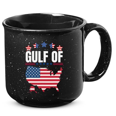 Trump Gulf Of United States Of America 15oz Campfire Ceramic Mug