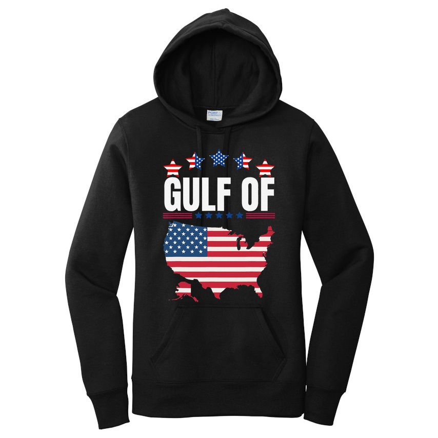 Trump Gulf Of United States Of America Women's Pullover Hoodie