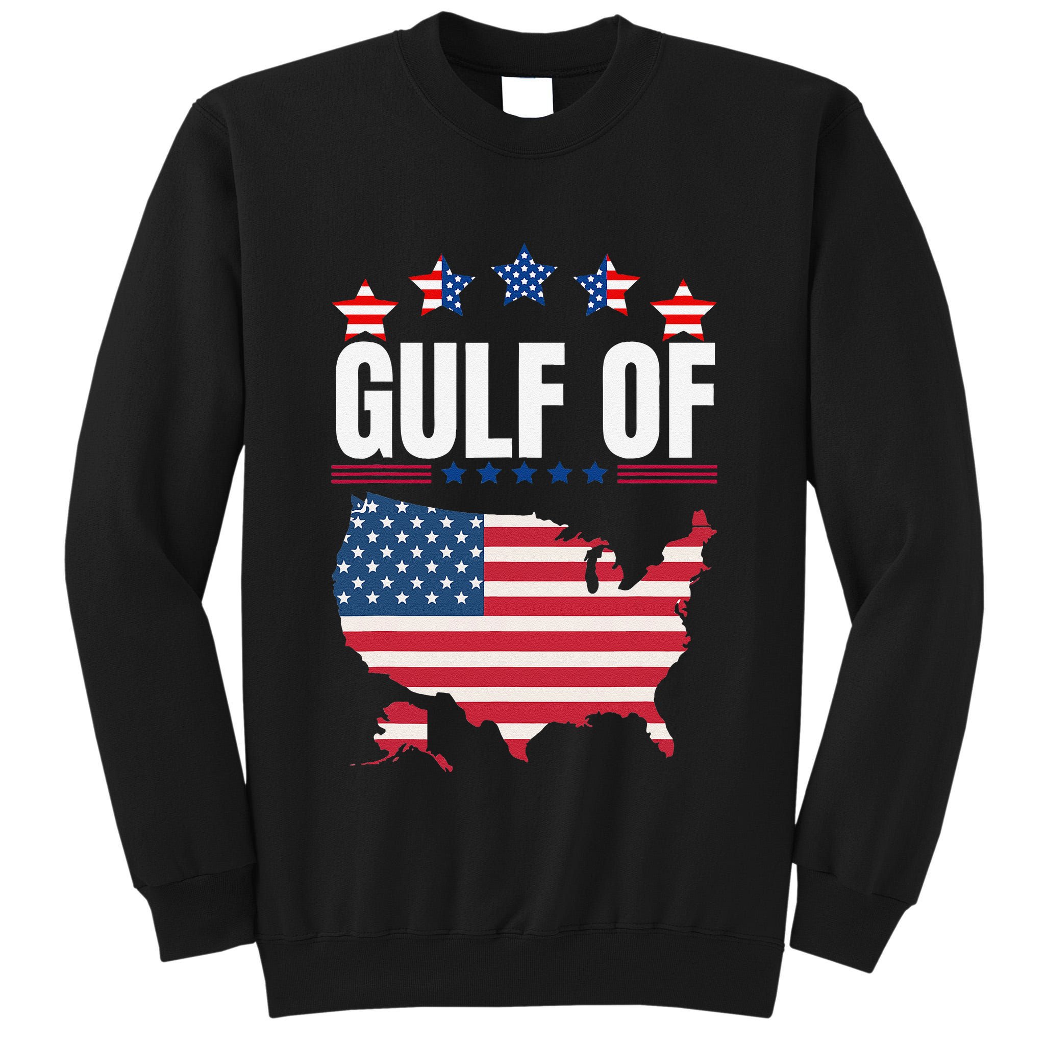 Trump Gulf Of United States Of America Tall Sweatshirt