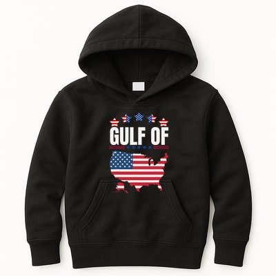 Trump Gulf Of United States Of America Kids Hoodie