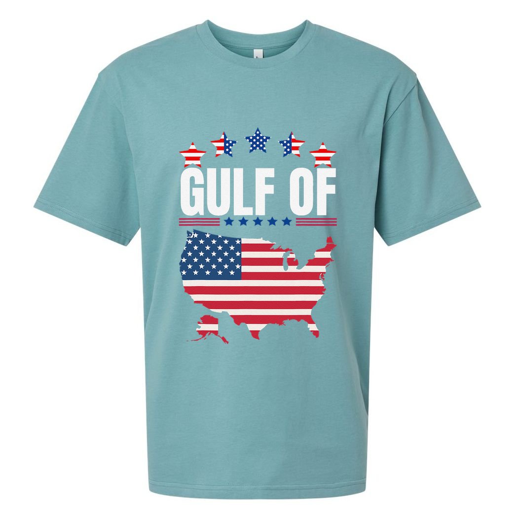 Trump Gulf Of United States Of America Sueded Cloud Jersey T-Shirt