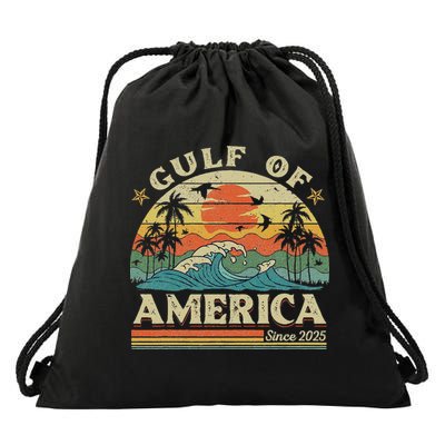 Trump Gulf Of Us America 2025 Trump  Drawstring Bag