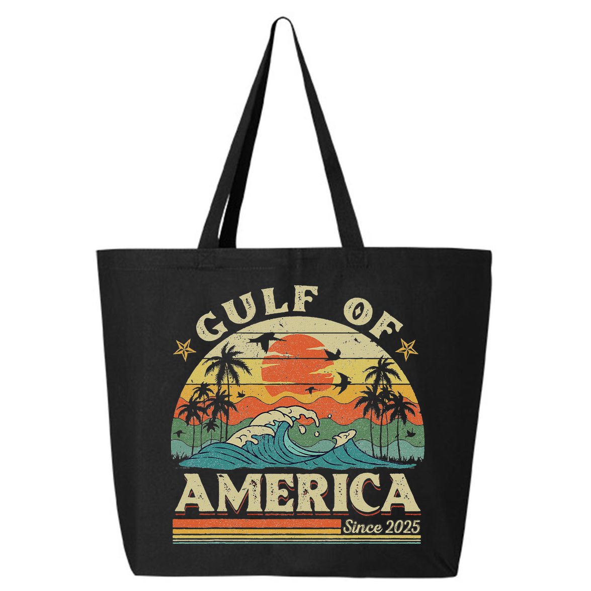 Trump Gulf Of Us America 2025 Trump  25L Jumbo Tote