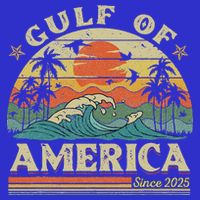 Trump Gulf Of Us America 2025 Trump  T-Shirt